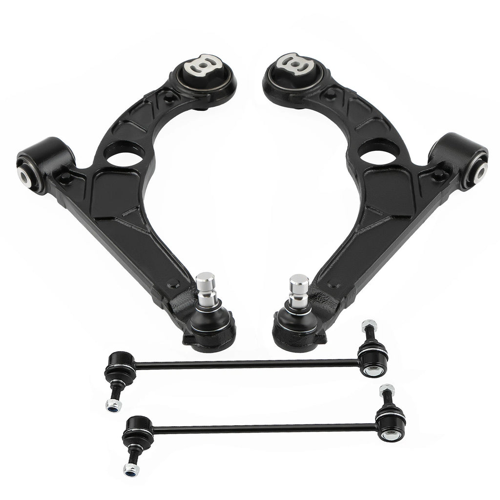 Set of 4 Front Lower Control Arm Stabilizer Sway Bar Links for Dodge Dart (2013–2016)