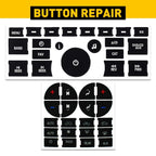 Radio & A/C Climate Control Button Repair Decals for GM GMC