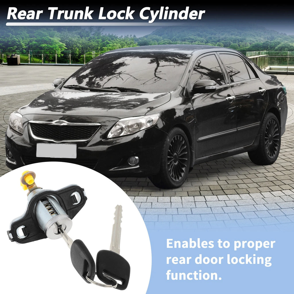 Trunk Lock Cylinder w/ 2 Keys for Toyota Corolla (2003–2008) No. 6905502030
