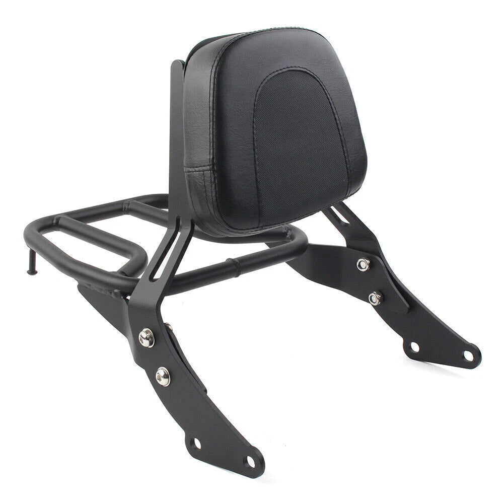 Backrest Sissy Bar Luggage Rack for Triumph Street Twin Scrambler T100 T120 (2016–2023)