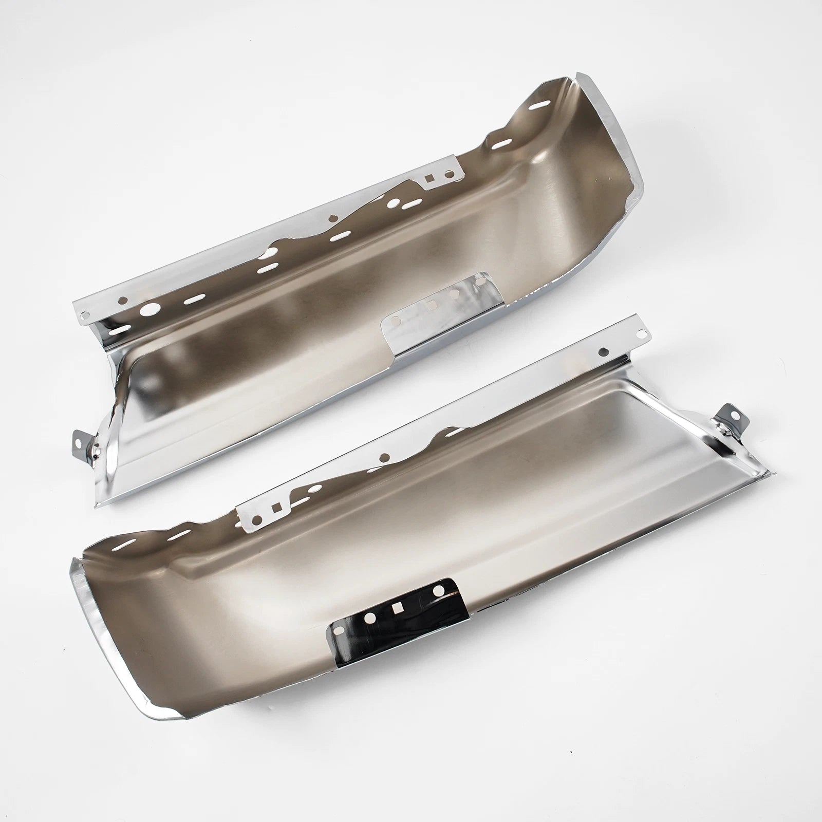 Chrome Bumper End Cap for Ford F-150 (2021–2024) w/o Parking Sensor Hole