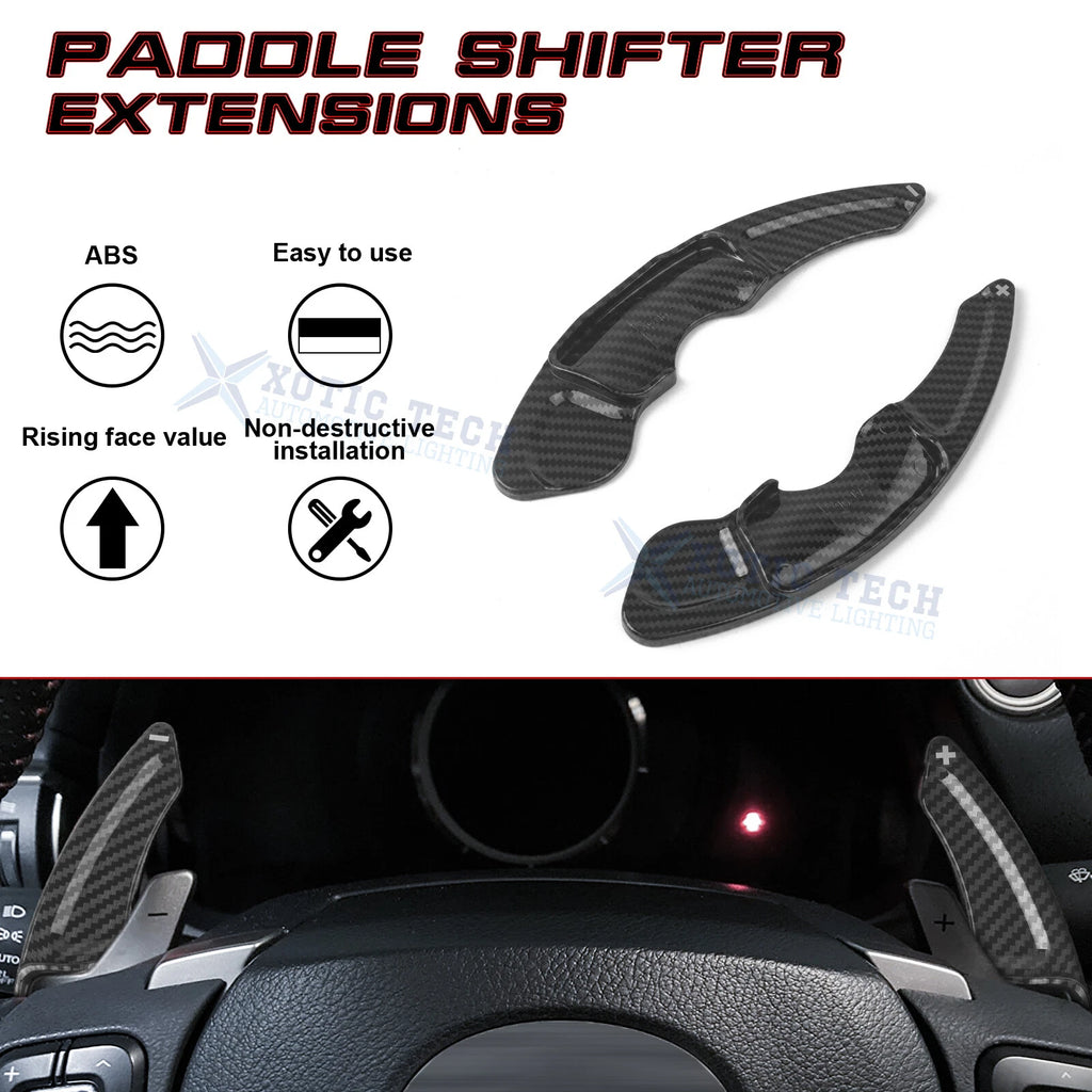 CNC Billet Steering Wheel Paddle Shift Extension Cover Trim for Lexus (2014-2022)