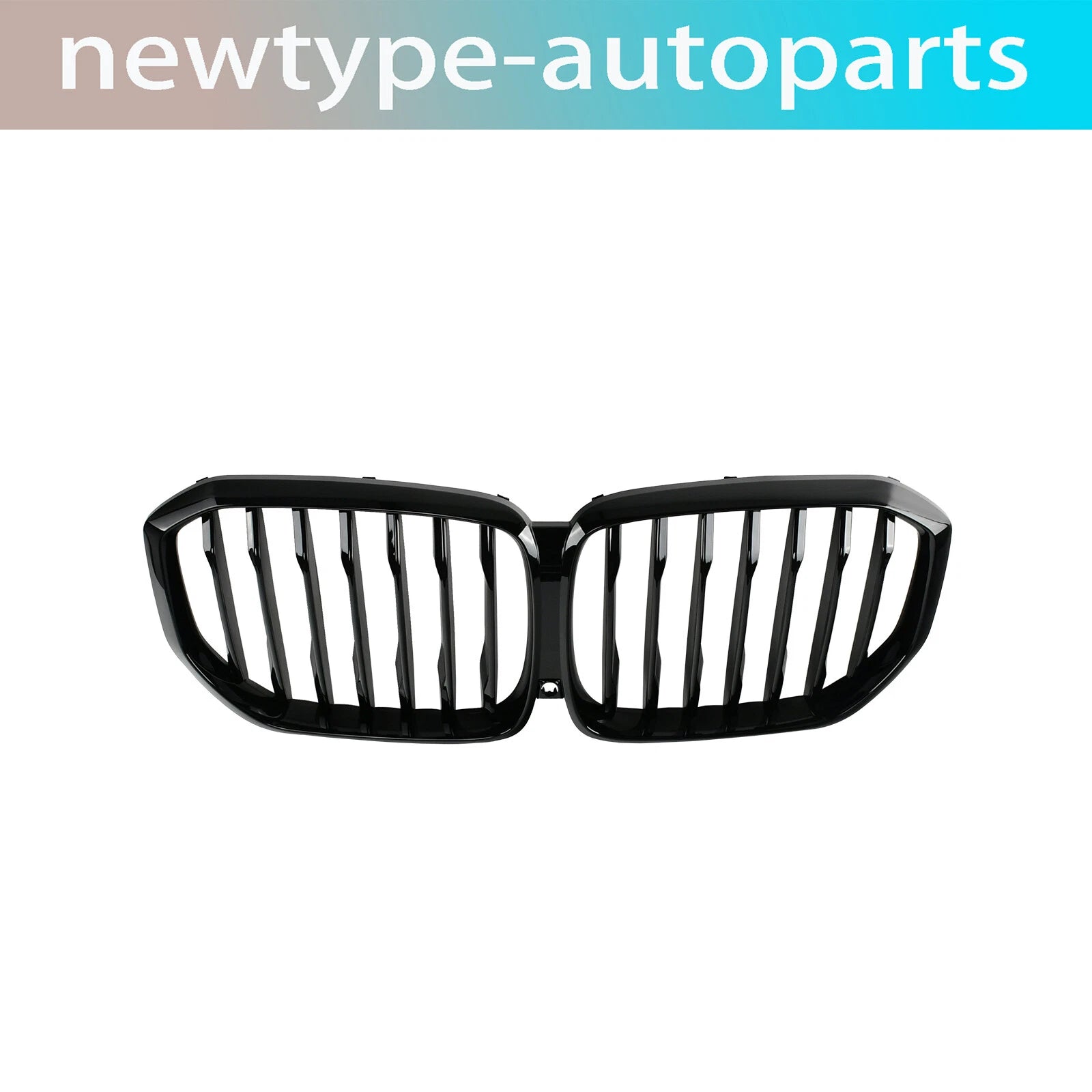 Front Kidney Grille for BMW X5 G05 (2019–2023) Gloss Black