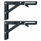 Set of 2 Folding Brackets for Camper Van Motor Home Caravan Accessories