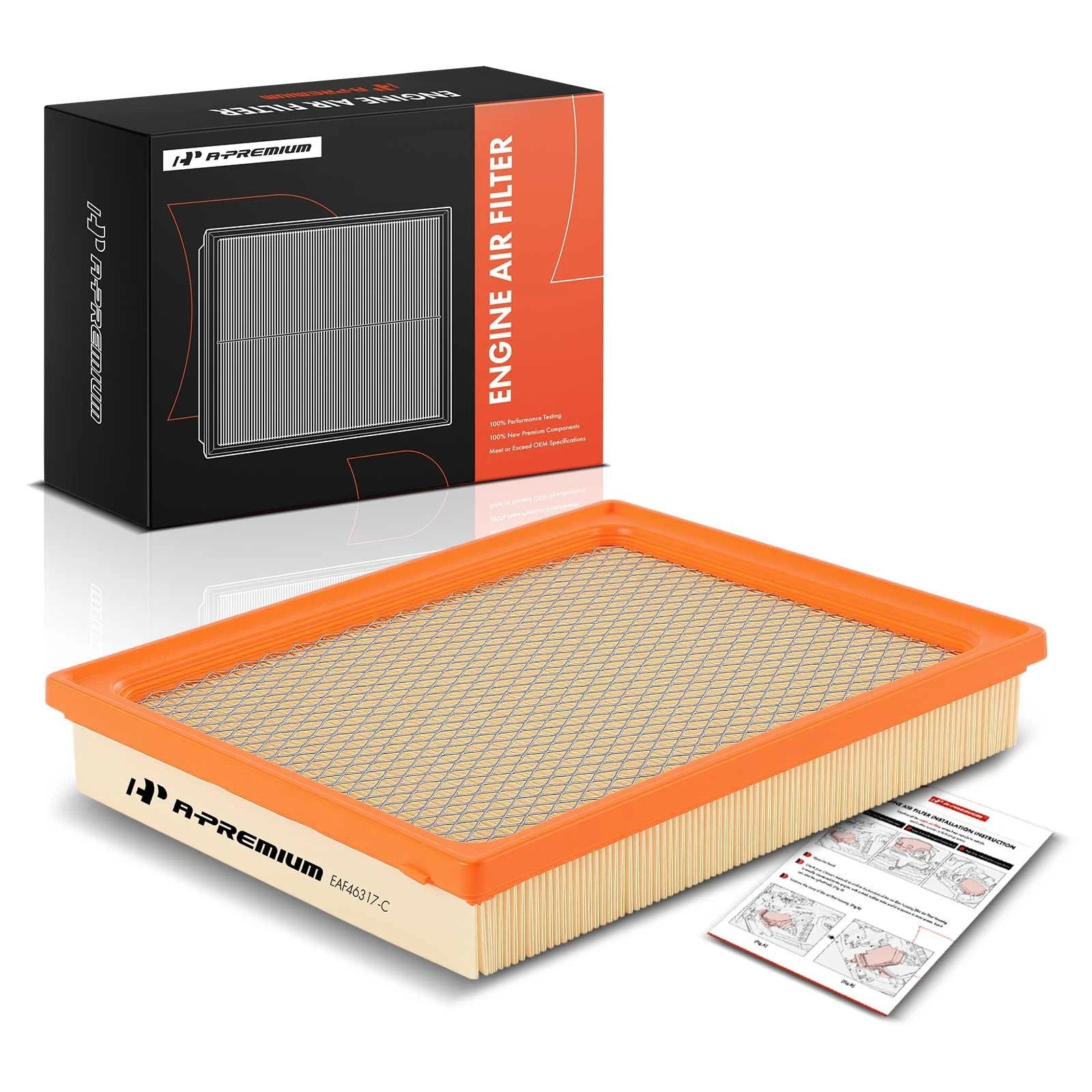 Engine Air Filter for Ford F-250 F-350 Super Duty (1993–1994)