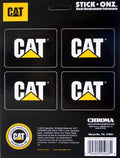 Set of 4 CAT License Decals for Peterbilt KW Truck Tractor