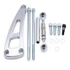Polished Aluminum Alternator Bracket Kit for Big Block Chevy (1965–1995)