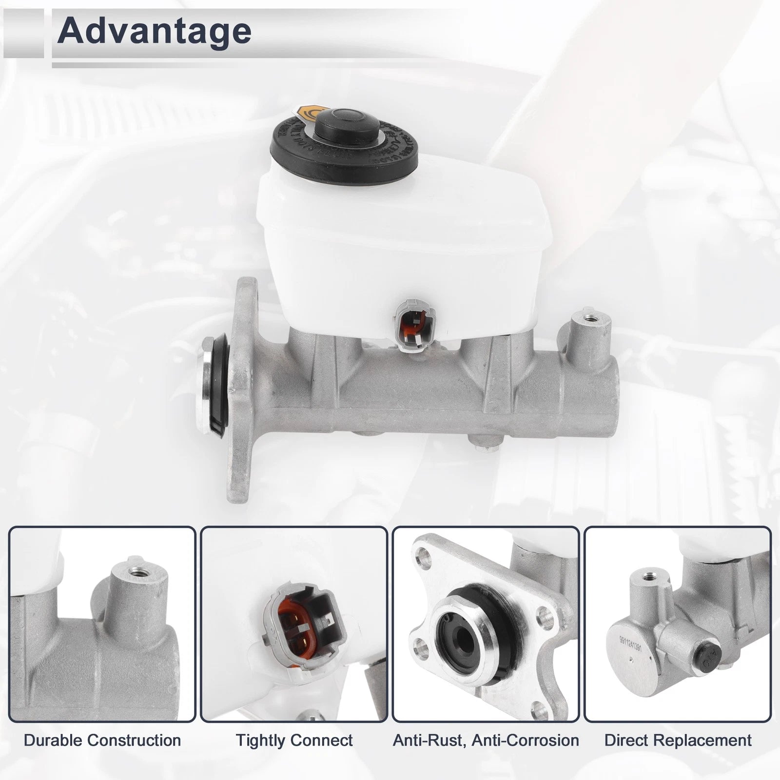 Brake Master Cylinder with Reservoir No. 4720160540 for Toyota 4Runner (1989–1995)