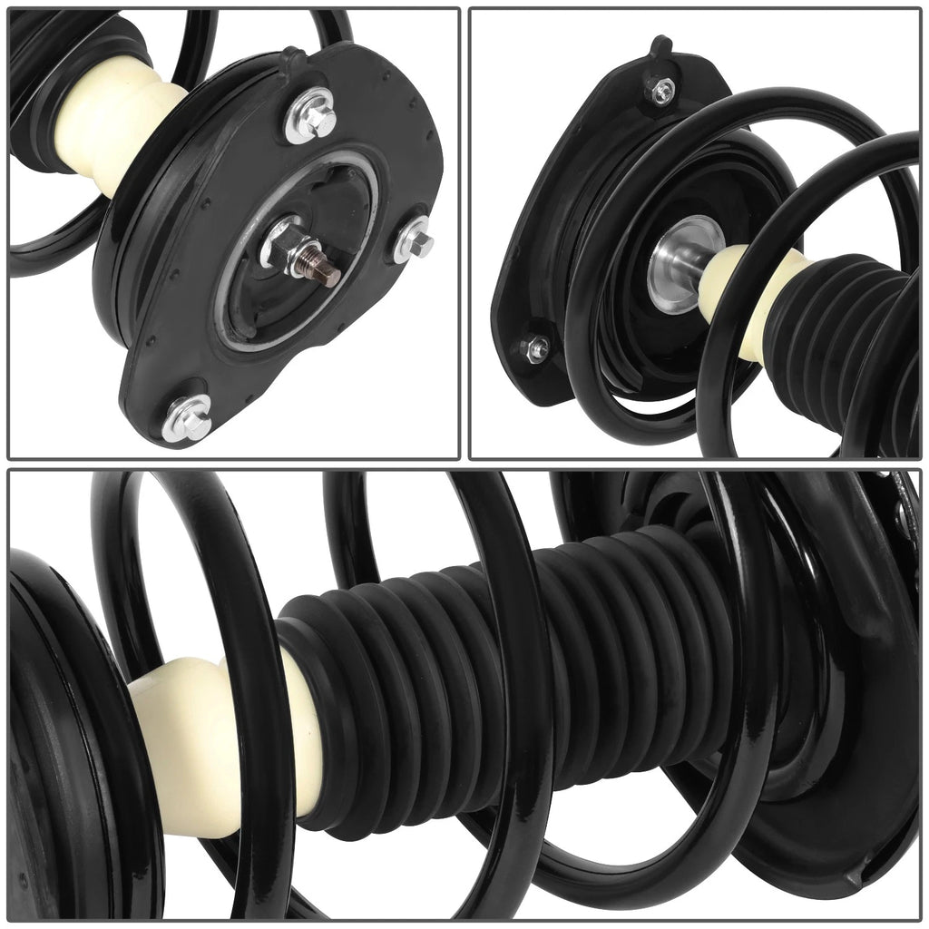 Front Struts with Coil Spring for Nissan Altima (2007–2013) - Black Powder-Coated