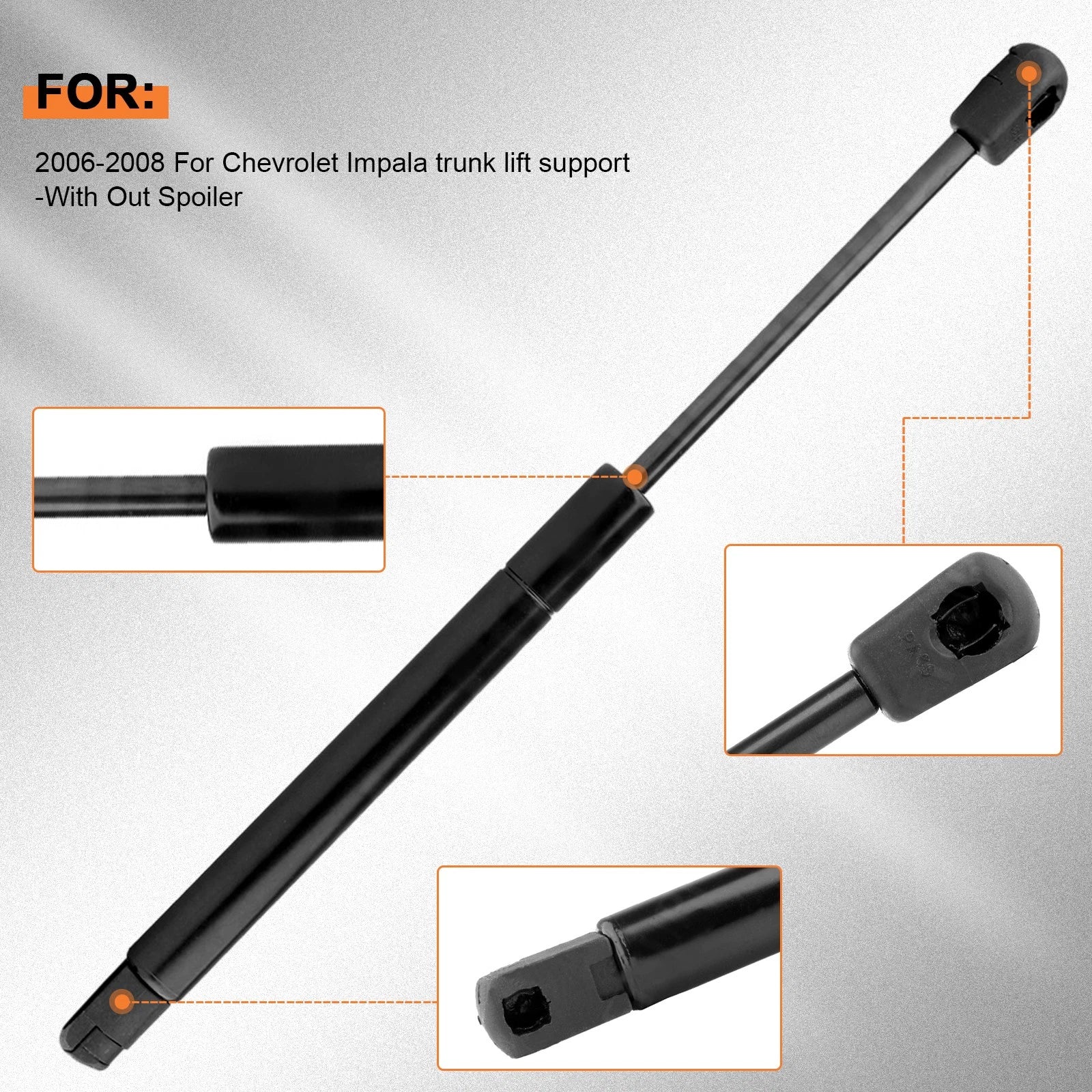 2X Lift Supports for Chevrolet Impala (2006-2008)