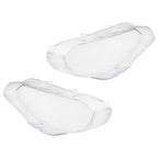 Front Headlamp Lens Covers Pair for BMW X5 E70 X5M (2007–2013)