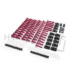 Fairing Bolt Kit for Honda (CNC Alloy, Red)