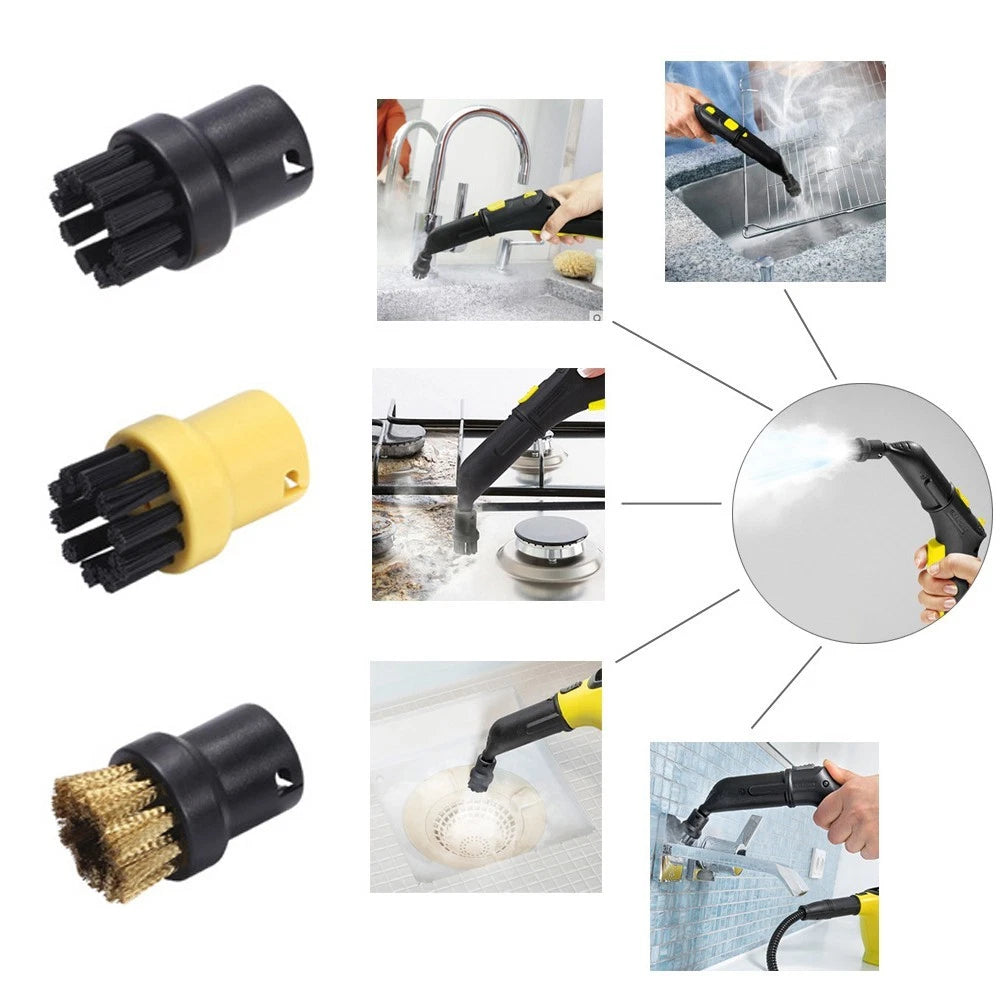 3X Brush Nozzle for Karcher Steam Cleaner SC1 SC2 SC3 SC4 SC5