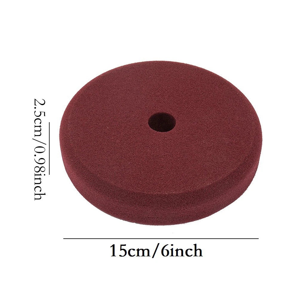 3pcs Foam Polishing Buffing Pads for Car Waxing (7in)