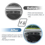 Air Condition Outlet Vent Trim Cover Frame for Honda CR-V (2017–2022) Black