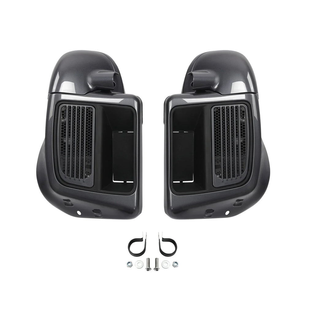 Vented Fairings for Harley Electra Glide 2014-2023 Gauntlet Gray Metallic