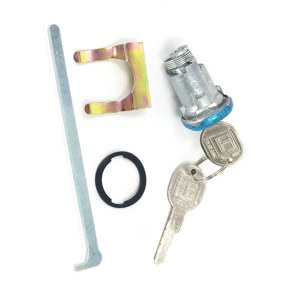 Trunk Lock with Key for Buick Cadillac Olds Pontiac (D1425B, TLK5, 954-010)