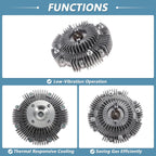 Engine Cooling Fan Clutch for Toyota 4Runner V6 4.0L (2003–2009) No. 1621031020