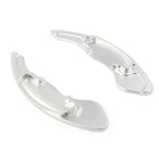Silver Steering Wheel Shift Paddle Extensions for Honda Accord, Acura (2003-2023)