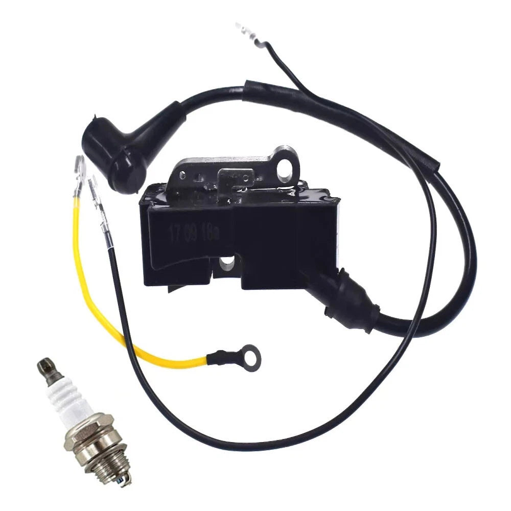 Ignition Coil & Spark Plug for Husqvarna 350 357 359 365 372 K750 K760