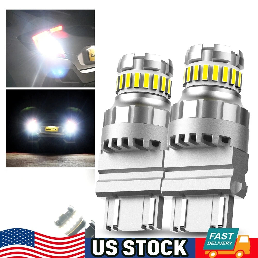 LED Daytime Running Light Bulbs for Universal Fit (3156 3157)