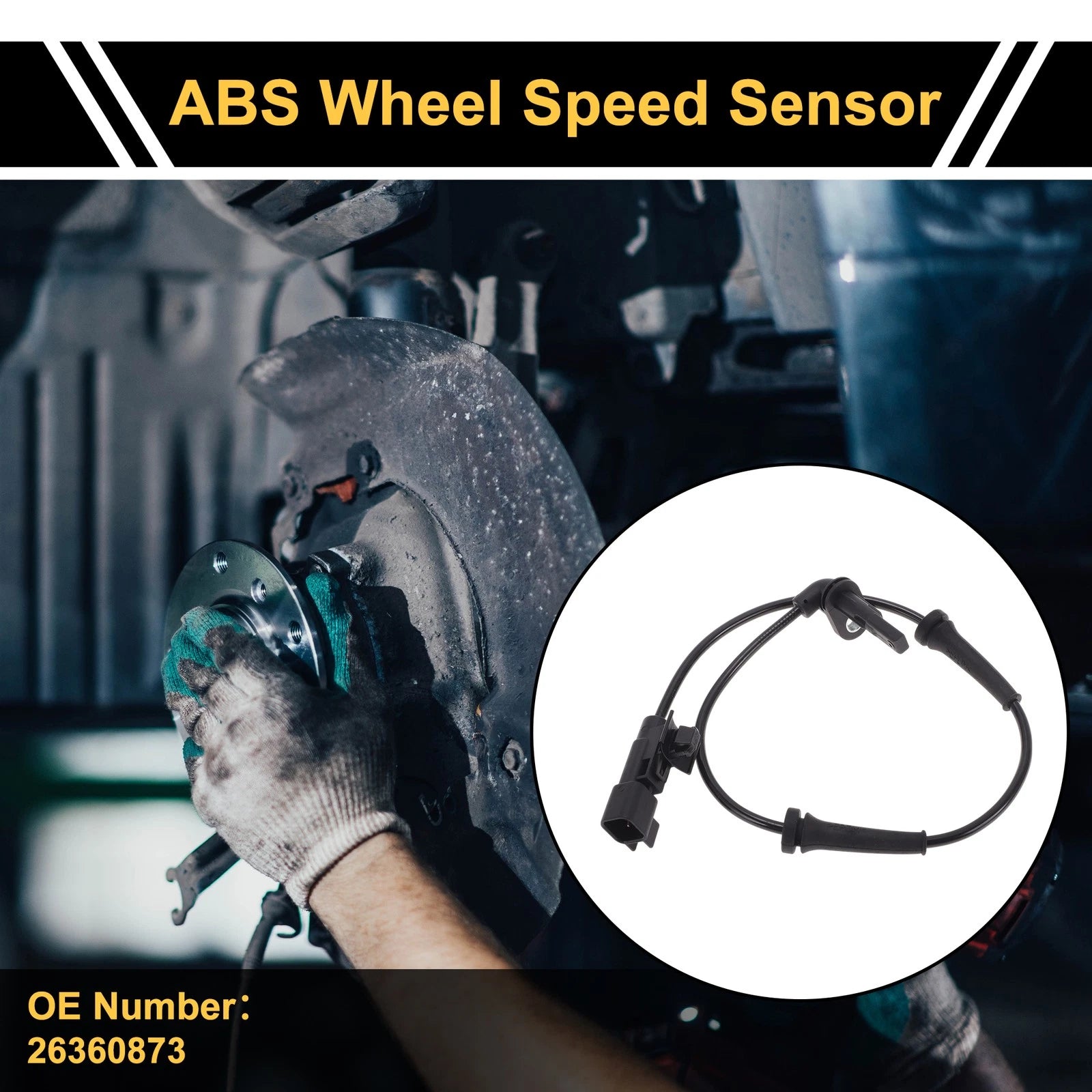 ABS Wheel Speed Sensor No.26360873 for Buick Velite 6 (2022) 1 Pcs Rear Right