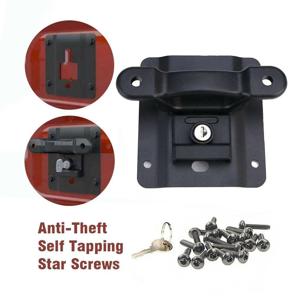 Set of 4 Tie Down Anchors & Box Link Cleats for Ford F150/F250/F350 (2015–2023)