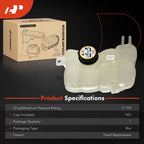 Engine Coolant Reservoir Tank with Cap for Ford Fusion (2017–2019)