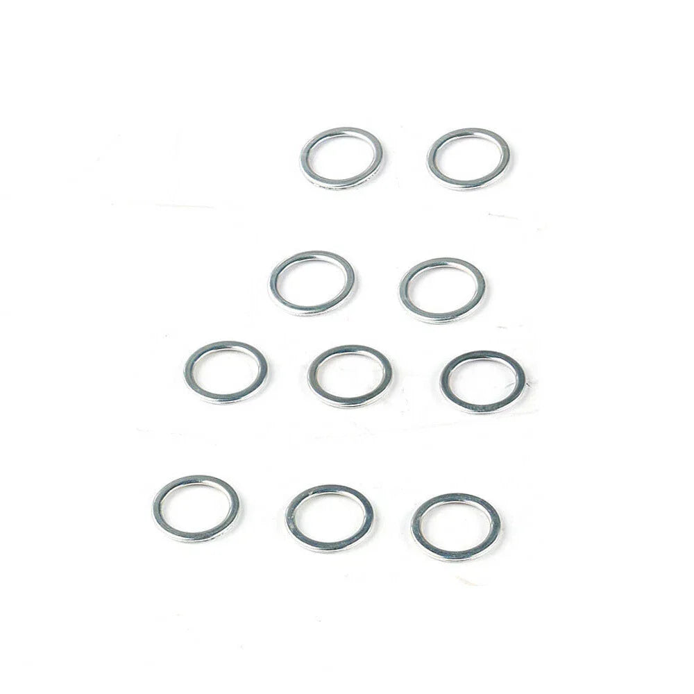 10 Pcs Drain Plug Gaskets for Toyota Lexus Scion (Various Years)