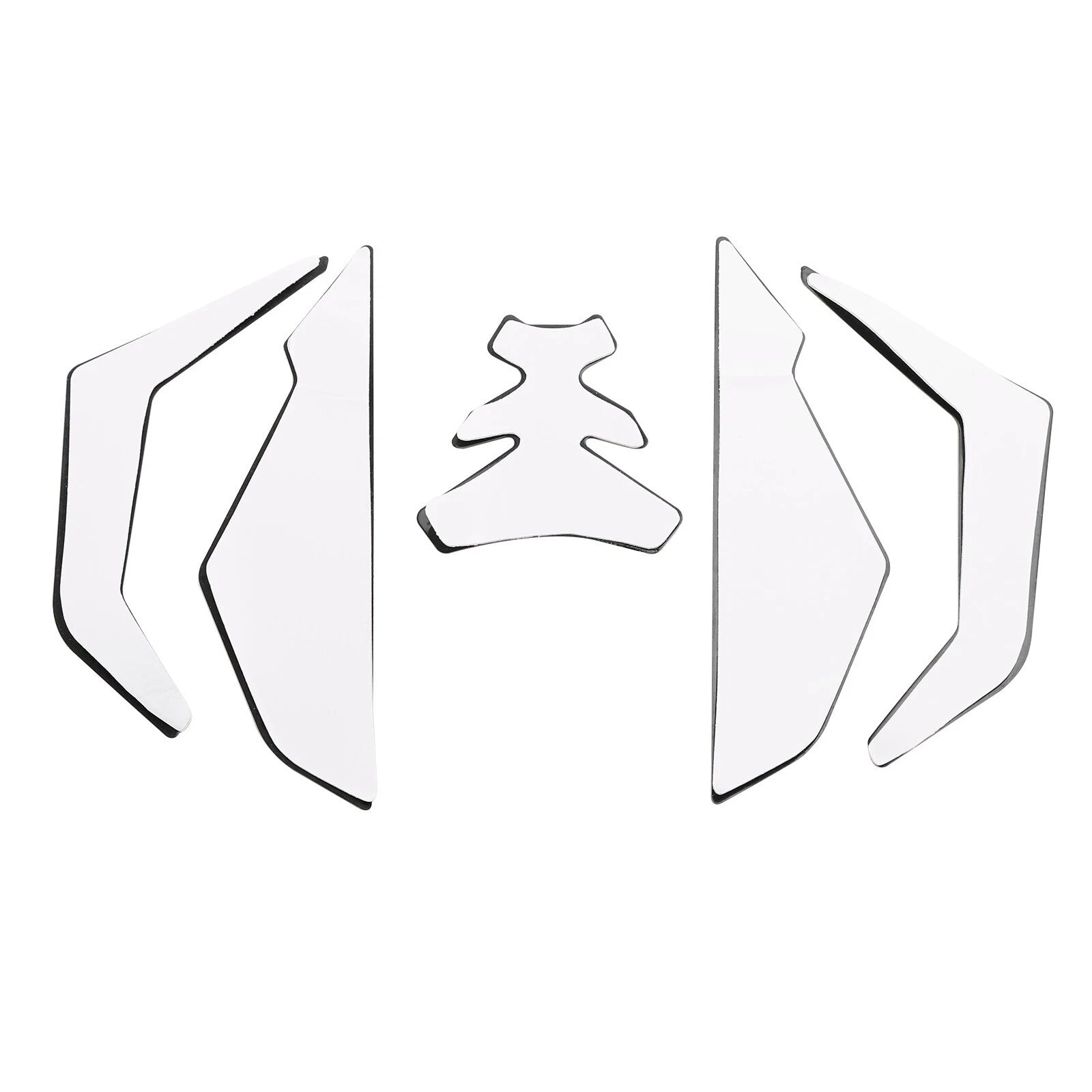 Rubber Grip Gas Tank Knee Pads for Suzuki Katana 1000 (2021–2024)
