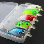 5x Minnow Crankbaits for Fishing Lures