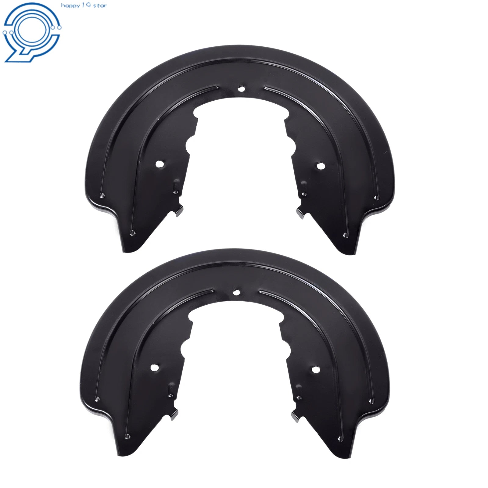 Pair Rear Disc Brake Splash Shield for Ford Mustang (1994-2004)