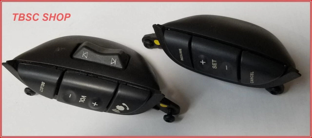 Set of 2 Steering Wheel Cruise Control Switches for Jaguar S-Type (2003–2008) 2R8314K147AC