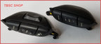 Set of 2 Steering Wheel Cruise Control Switches for Jaguar S-Type (2003–2008) 2R8314K147AC