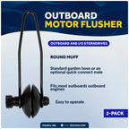2X Outboard Motor Muffs for Universal Outboard Motors (PVC)