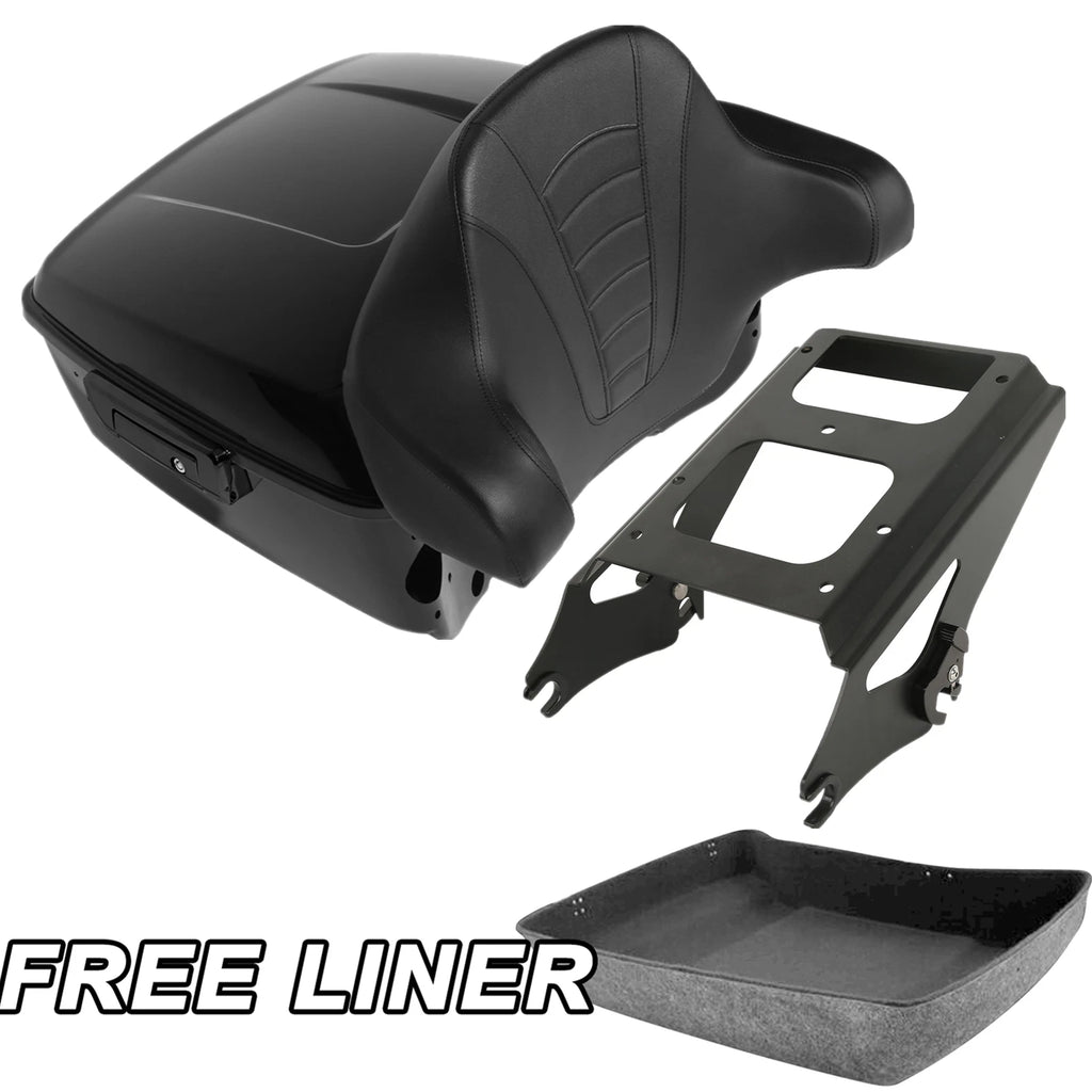 Chopped Trunk Pad for Harley Touring Road Glide (2009–2013)