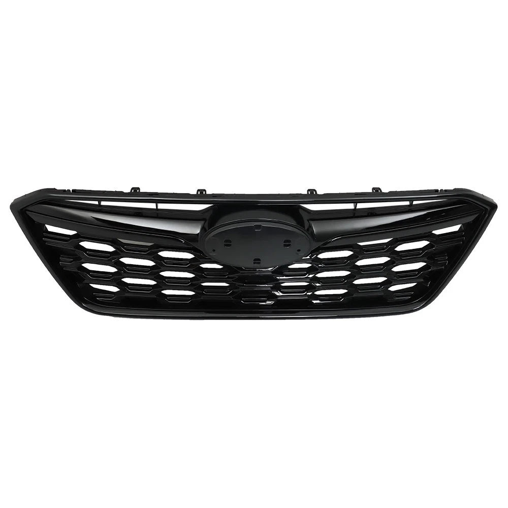 Front Bumper Grille for Subaru Outback (2020–2022) Glossy Black Plastic