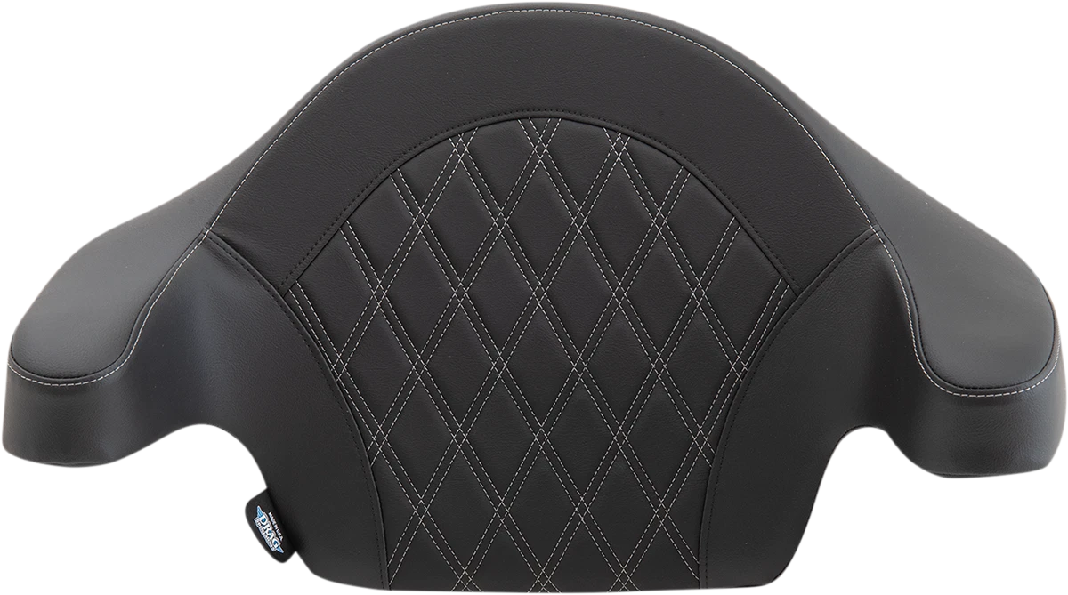 King-Pak Pad for Harley Road King (1994–2023) - Double Diamond, Silver Thread