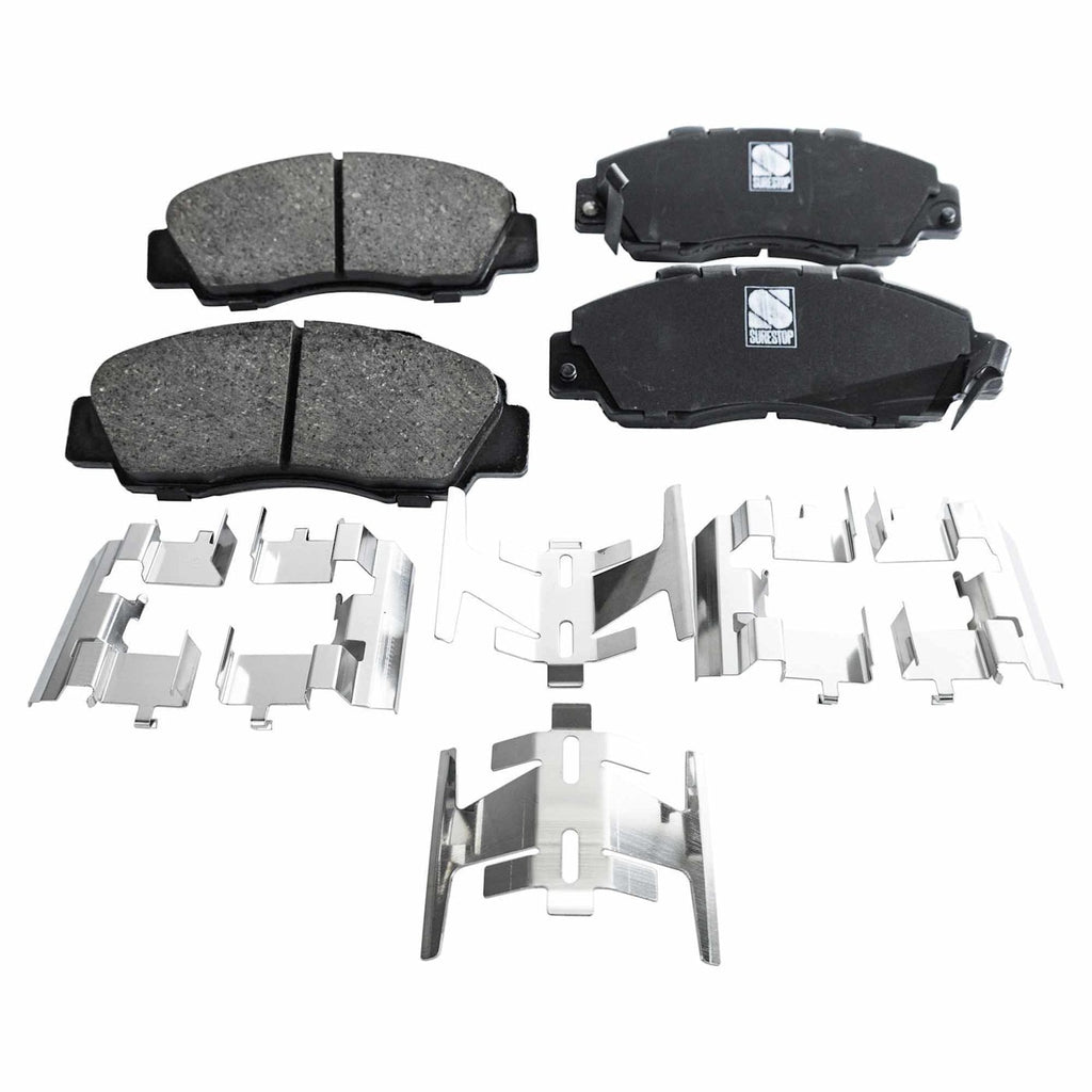 Set of 4 Ceramic Brake Pads for Honda Accord Sedan (1992–2002)