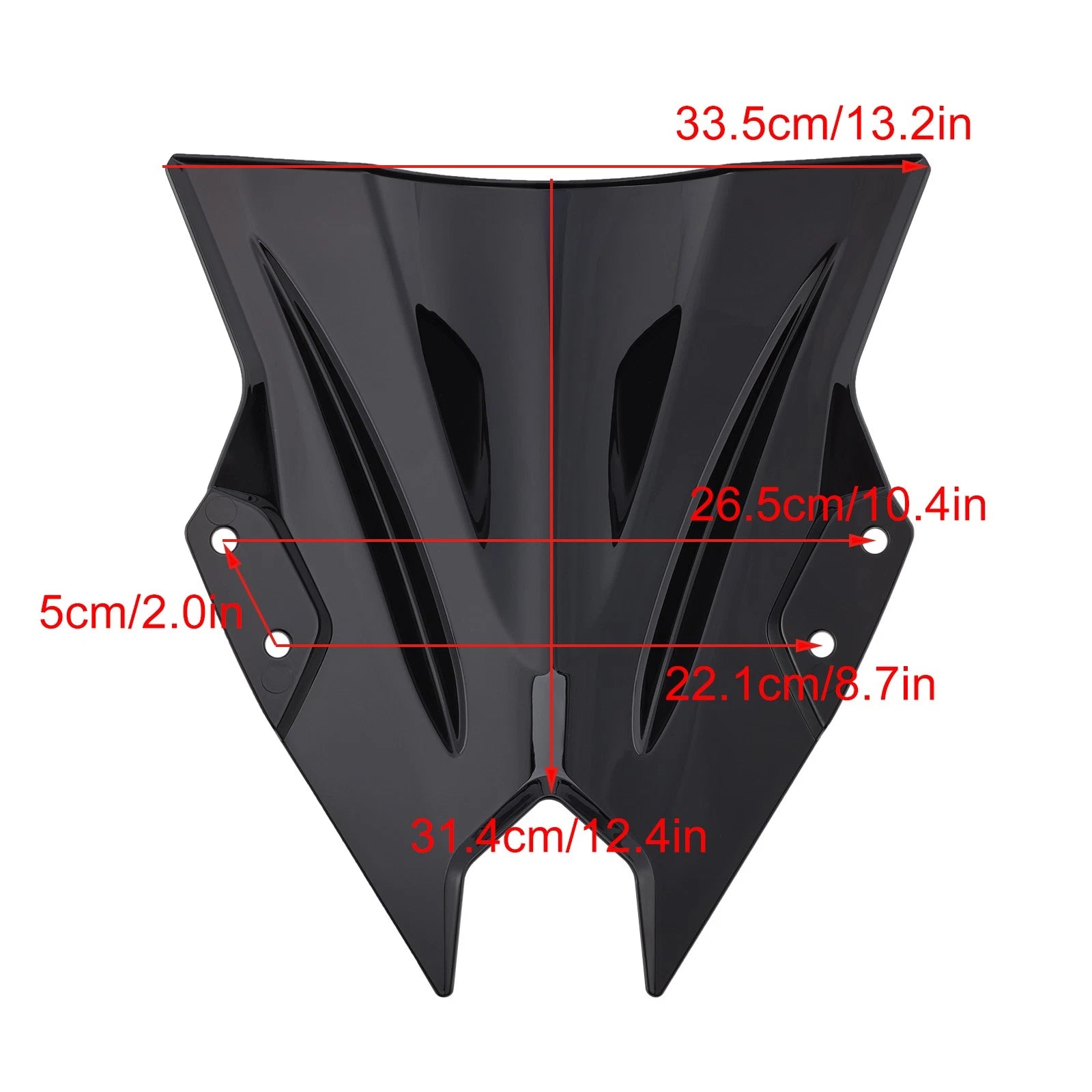 Windshield Windscreen for Kawasaki Ninja 500 EX500R (2024–2025)