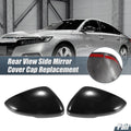 1 Pair Rearview Mirror Cover Overlay Gloss Black for Honda Accord (2018–2021)