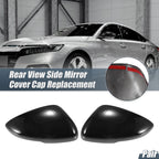 1 Pair Rearview Mirror Cover Overlay Gloss Black for Honda Accord (2018–2021)