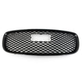 Front Bumper Air Intake Grille for Jaguar XF 2016-2019 Square Hole Black
