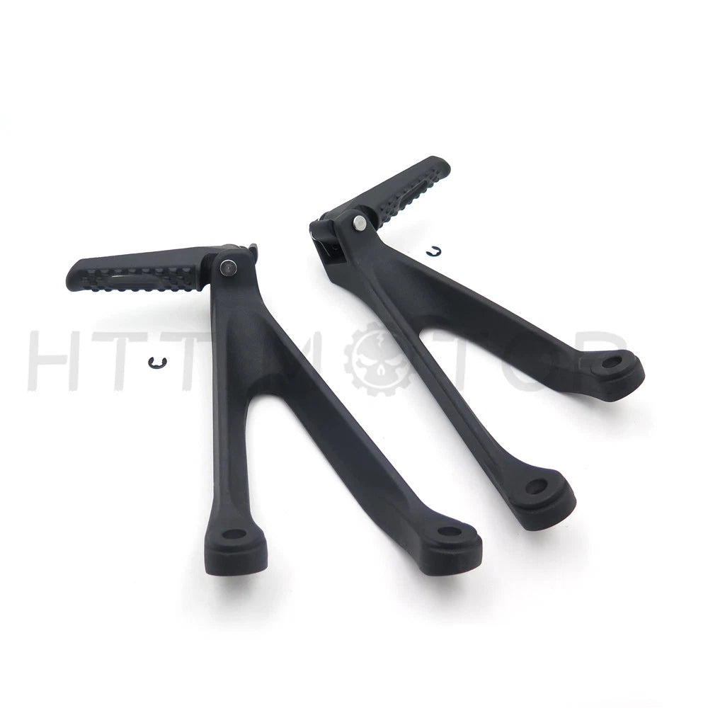 Black Rear Passenger Footrest Peg Bracket for Honda CBR1000RR (2008–2014)
