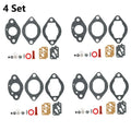 4X Carb Kit for Eska Sears Ted Williams Tecumseh Outboard Motor (1961–1987)