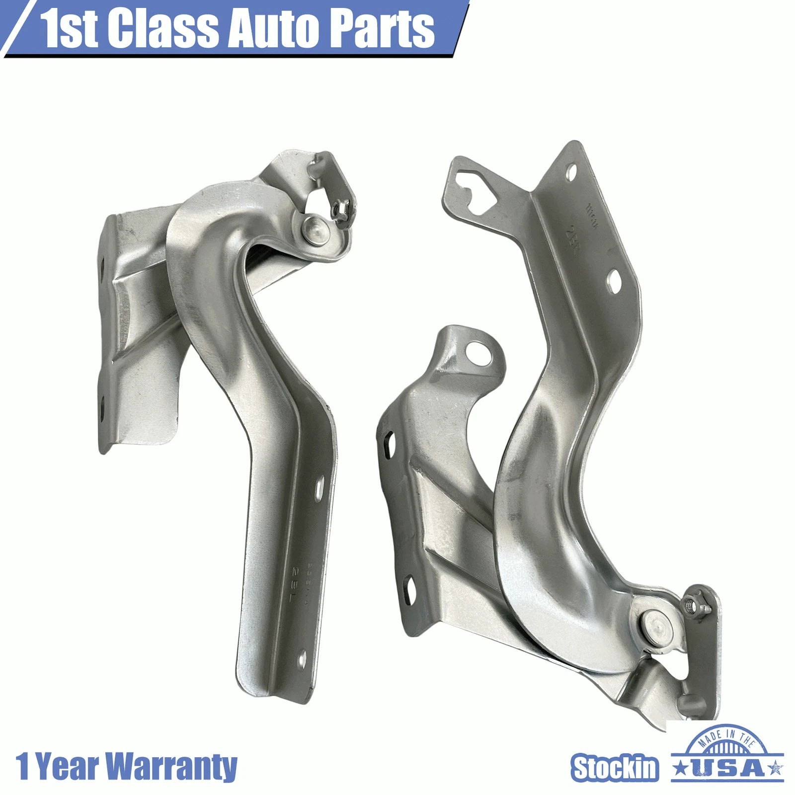 Set of 2 Hood Hinges for Nissan Versa (2012–2019)