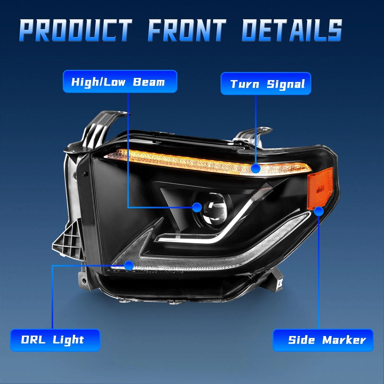 LED Headlights for Toyota Tundra (2014-2021)