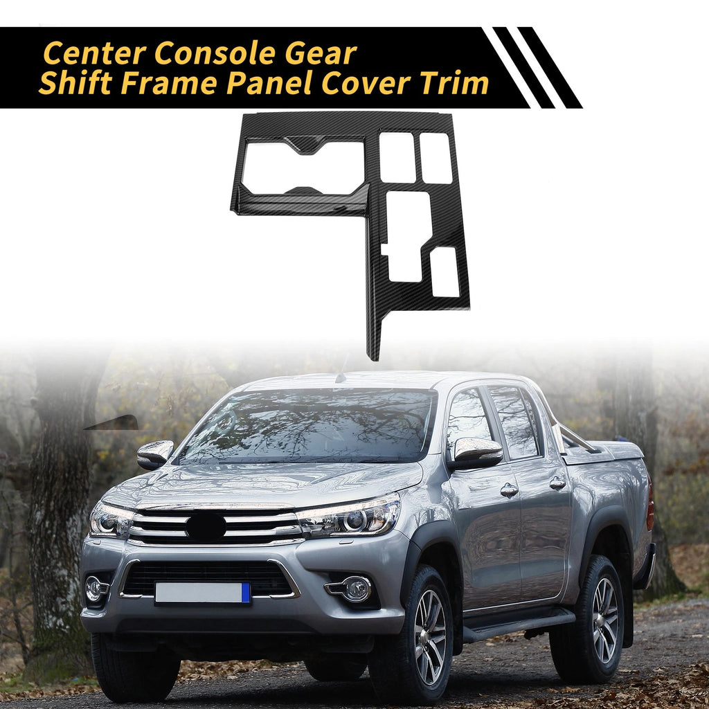 Carbon Fiber Gear Shift Frame Panel Cover for Toyota Tundra (2022–2024)