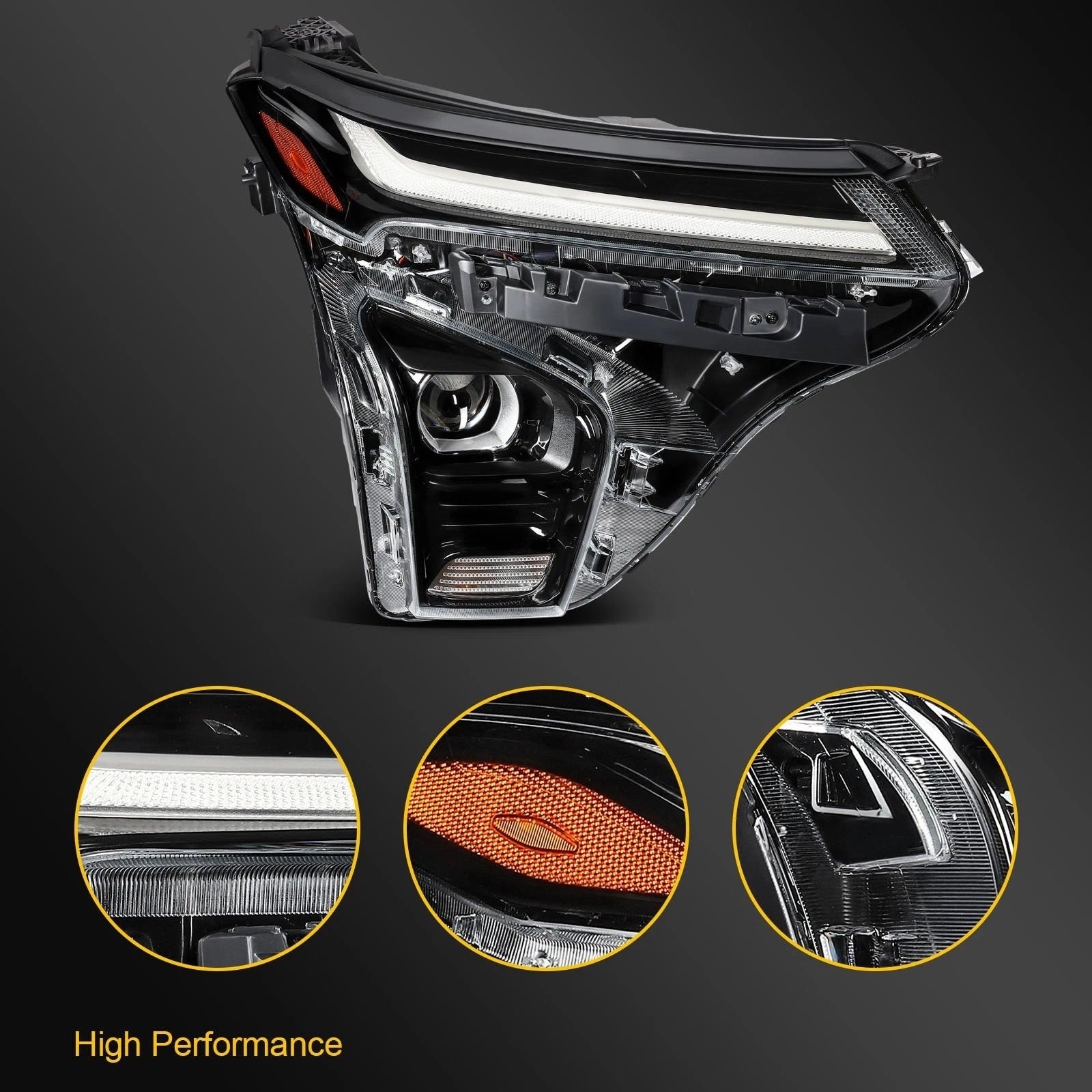 Right Side LED Headlight for Chevy Trax (2024–2025)
