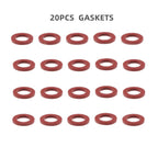 20X Lower Unit Oil Drain Gasket for Yamaha (Replaces 90430-08020, 90430-08003)